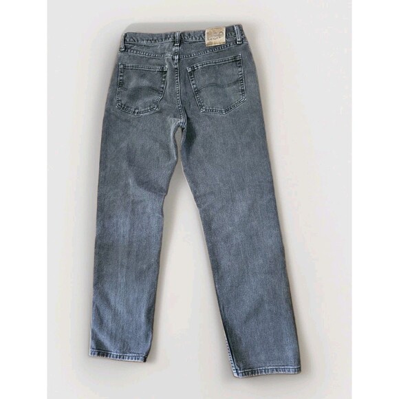 Lee Other - Vintage Lee Mens 2005908 Washed Black Rigid Denim Jeans 33x32 Y2K 2006 Mexico